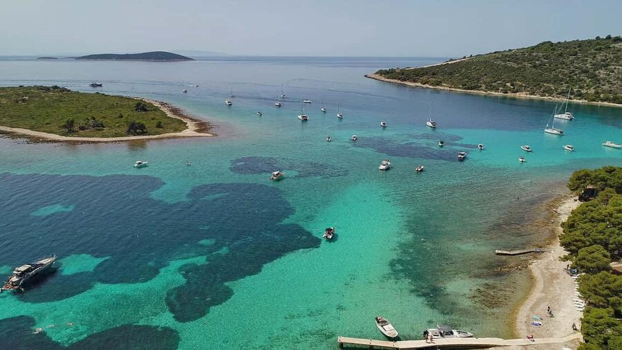 Trogir: Blue Lagoon and 3 Islands Speedboat Tour - Key points at a glance