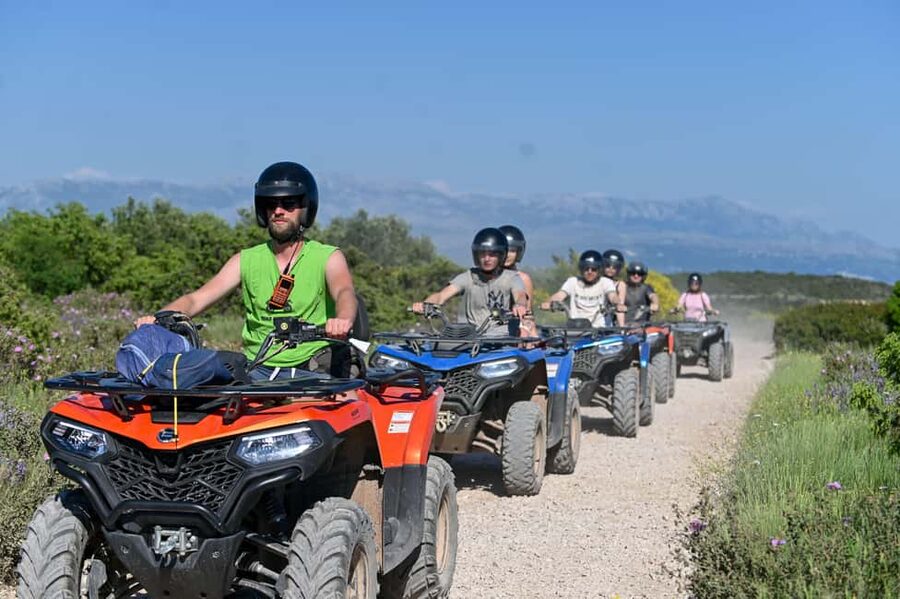 Trogir, Žedno: Čiovo Island 100% Off-Road Quad ATV Tour - Key points at a glance