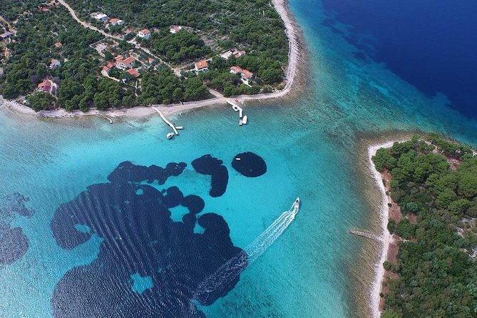 Two Islands Blue Lagoon Half-Day Boat Tour from Split - Blue Lagoon and Krknjasi Bay: the main water stop