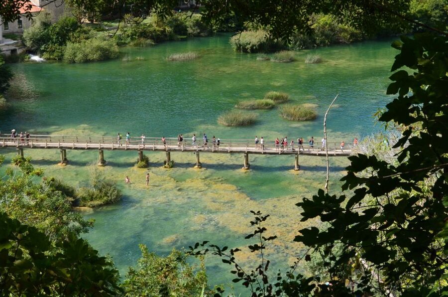 Vodice: Krka Waterfalls National Park Boat Tour - The return ride to Vodice