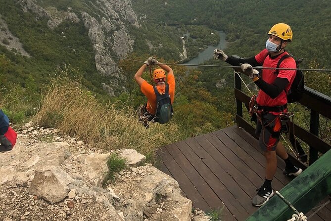 Zipline Croatia: Cetina Canyon Zipline Adventure from Omis - Omiš makes the outing better